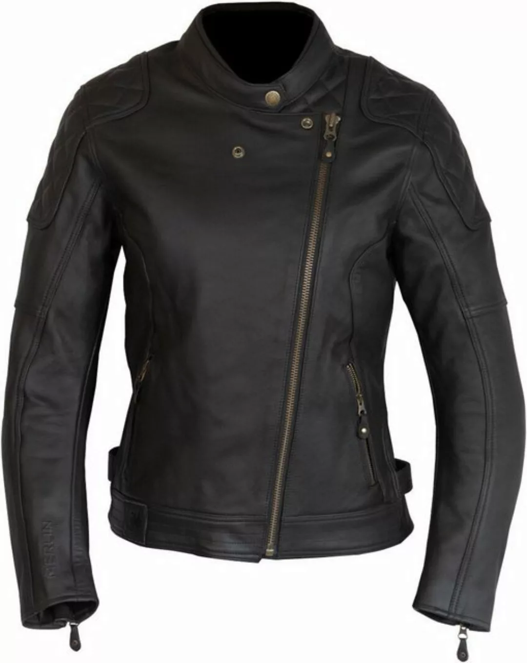 Merlin Motorradjacke Bristol D3O Cafe Damen Motorrad Leder Jacke günstig online kaufen