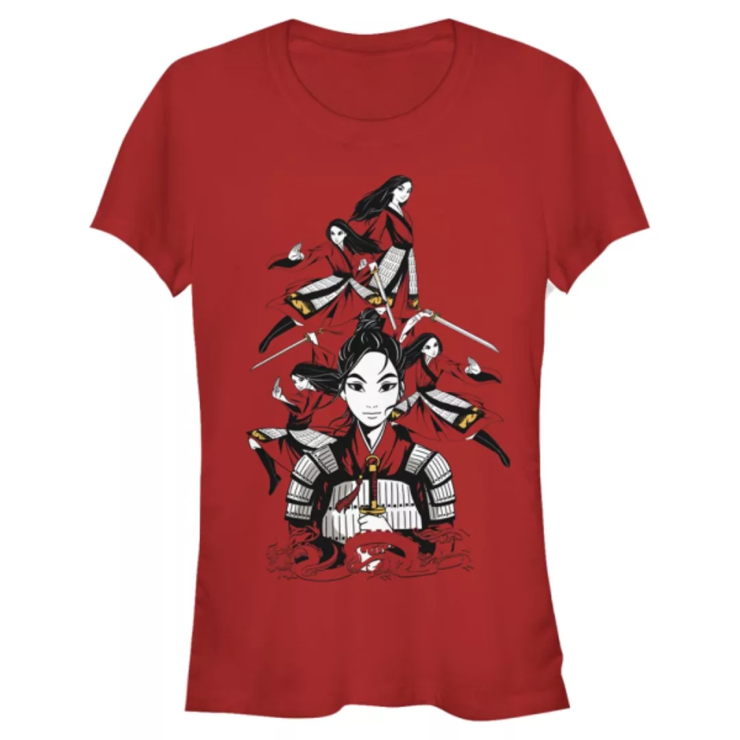 Disney - Mulan - Mulan Poses - Frauen T-Shirt günstig online kaufen