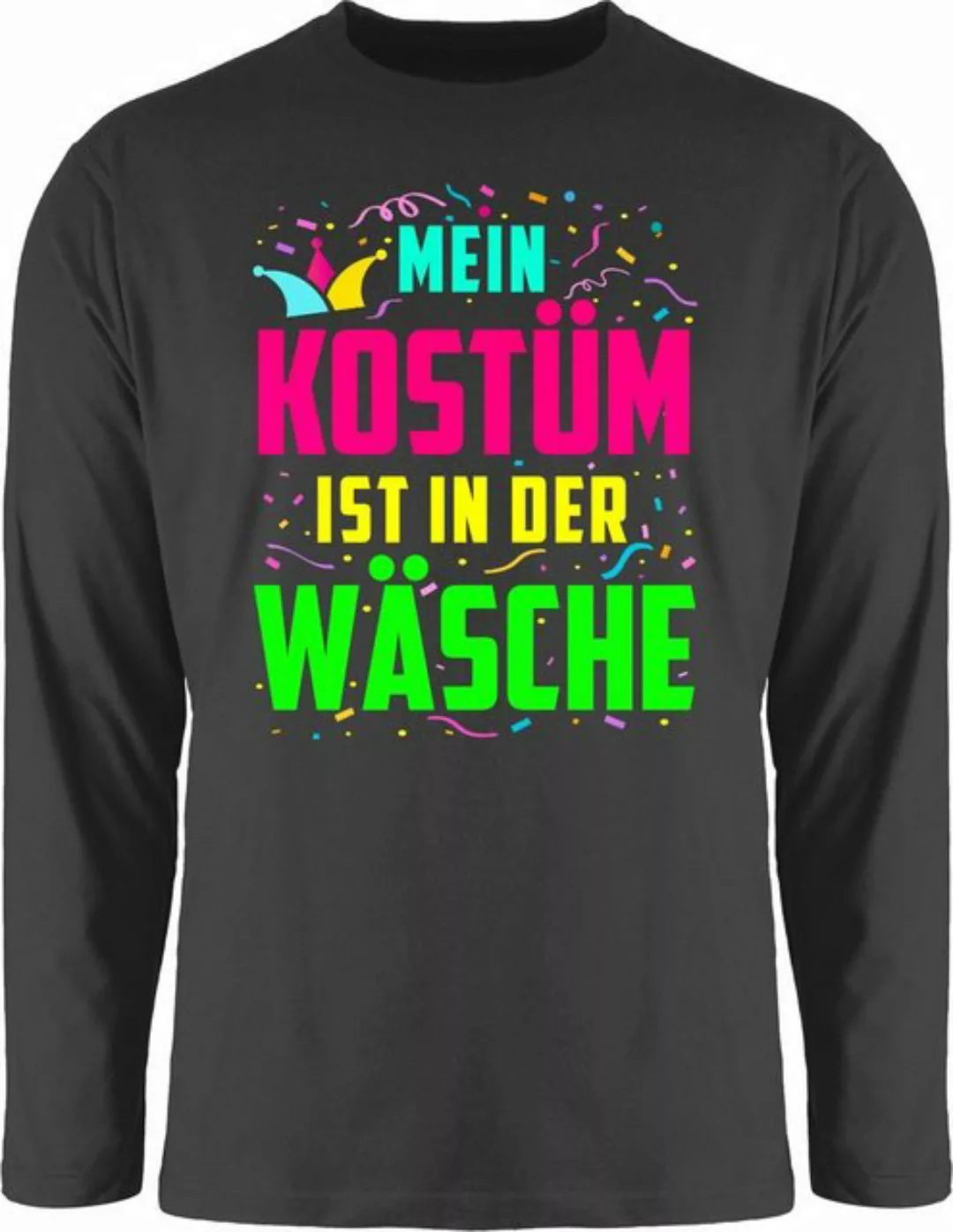 Shirtracer Rundhalsshirt Mein Kostüm ist in der Wäsche I Karneval & Faschin günstig online kaufen