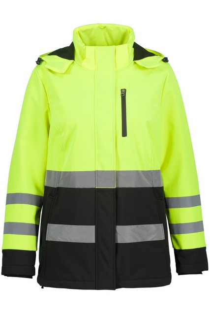 Ulla Popken Softshelljacke HYPRAR Softshelljacke wasserabweisend atmungsakt günstig online kaufen