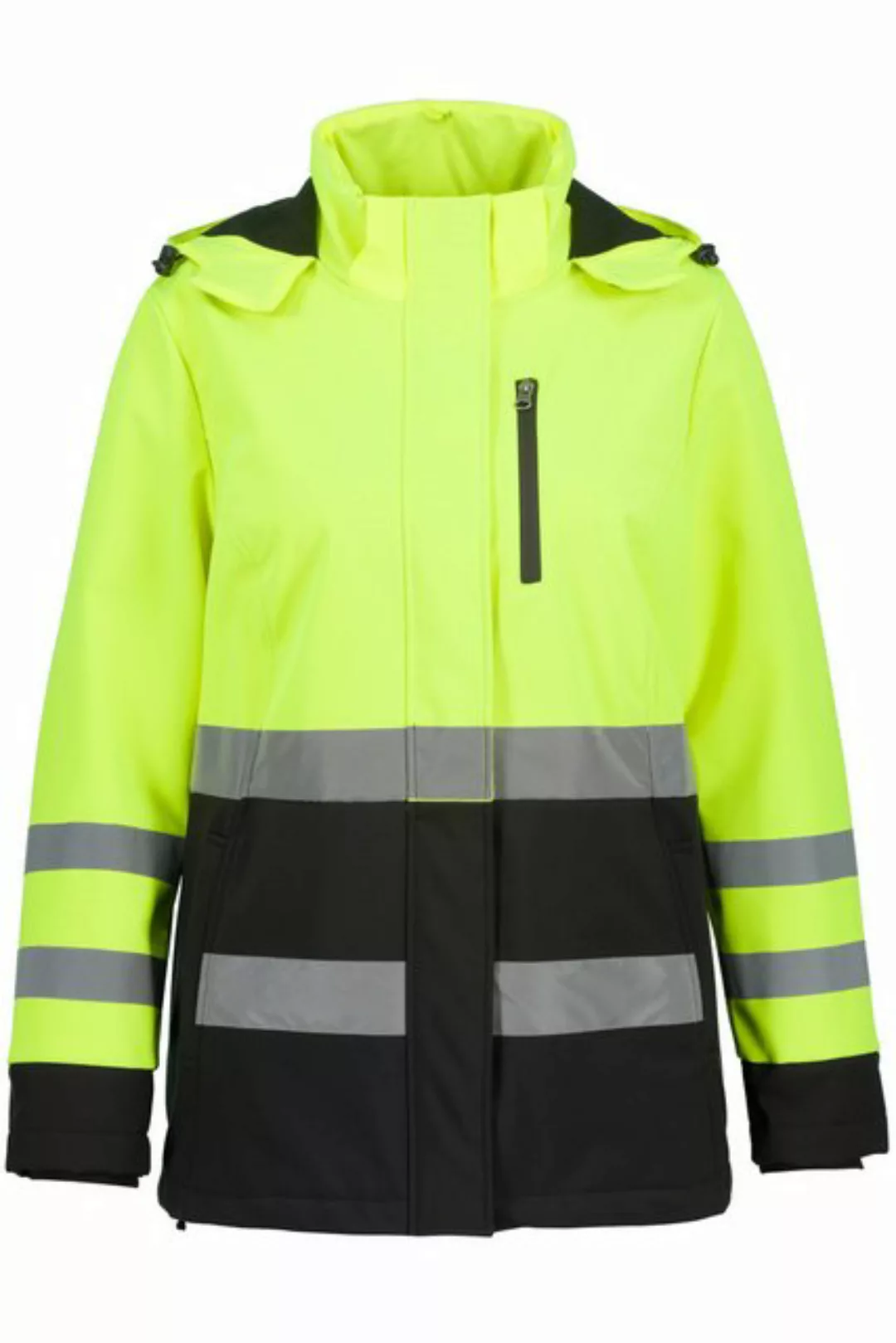 Ulla Popken Softshelljacke HYPRAR Softshelljacke wasserabweisend atmungsakt günstig online kaufen