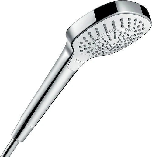 Hansgrohe Handbrause Croma Select E Multi mit 3 Strahlarten Weiß-Chrom günstig online kaufen