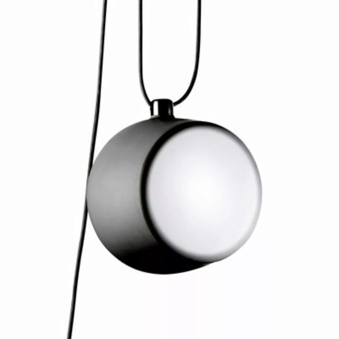 FLOS Aim LED-Design-Pendelleuchte, schwarz günstig online kaufen