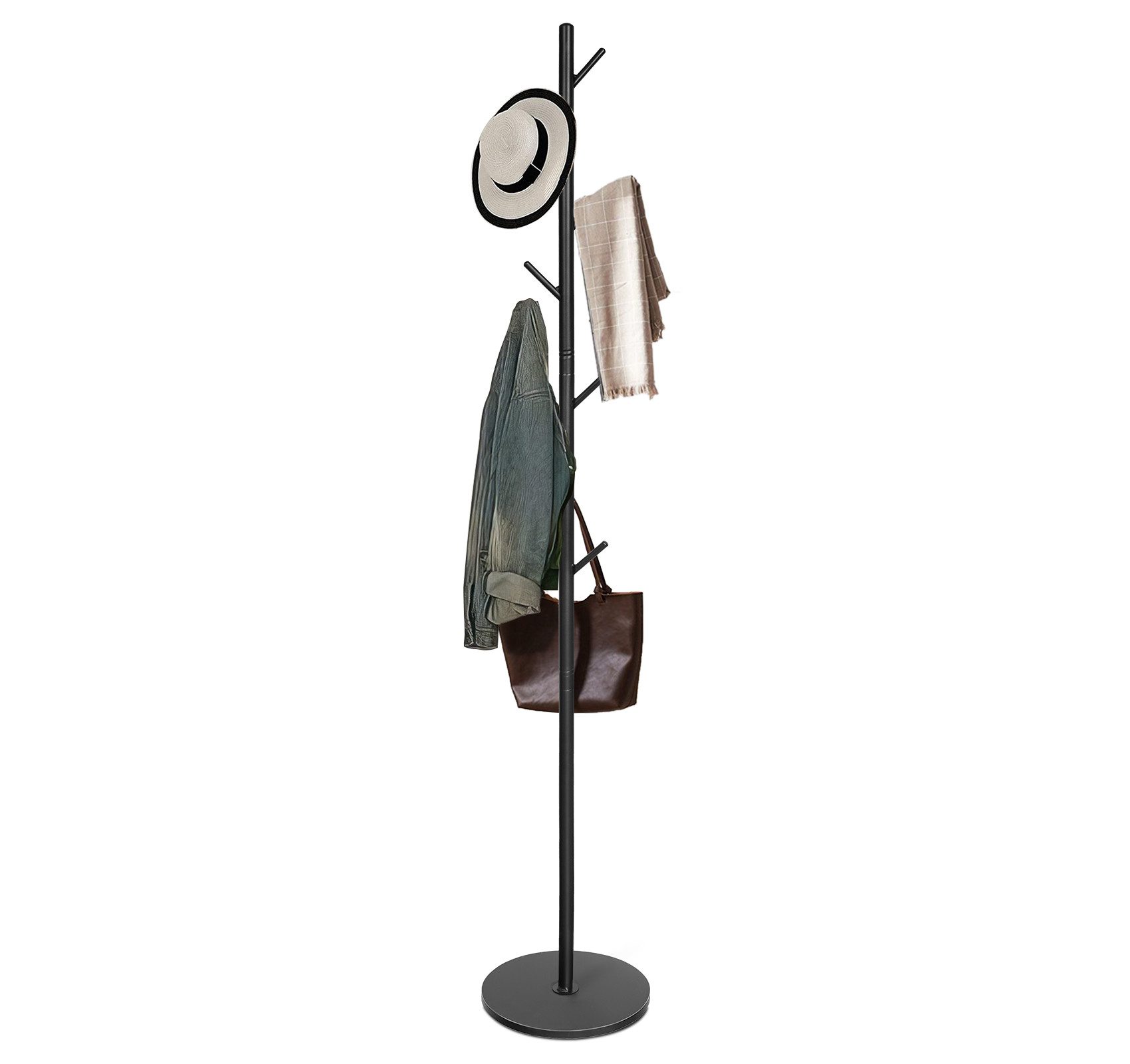 ElitVita Garderobenständer 180cm Jackenständer Standgarderobe, mit günstig online kaufen