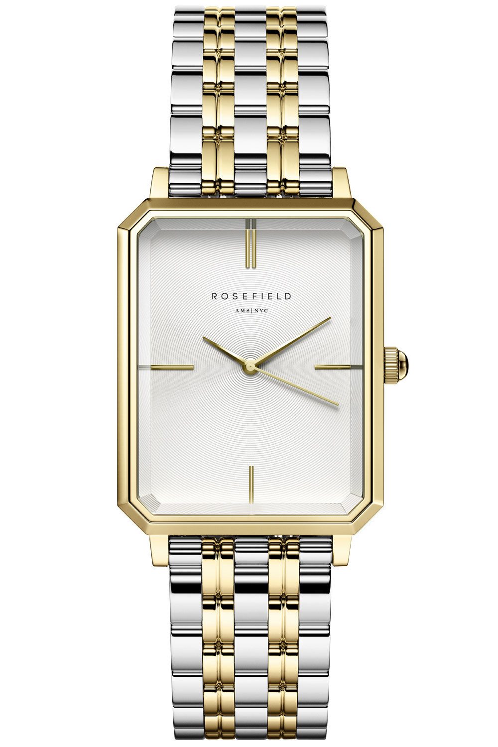 ROSEFIELD Quarzuhr Octagon Zweifarbig günstig online kaufen