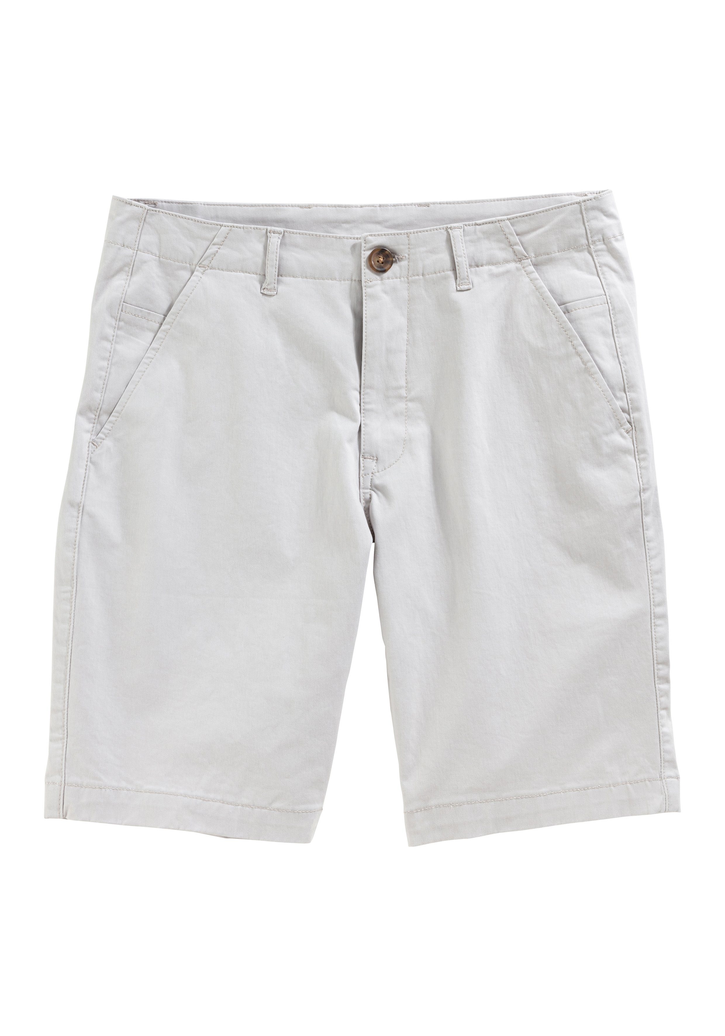 John Devin Chinoshorts "regular-fit", Shorts aus elastischer Baumwoll-Quali günstig online kaufen