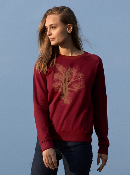 Bio Damen-sweatshirt Chestnut günstig online kaufen