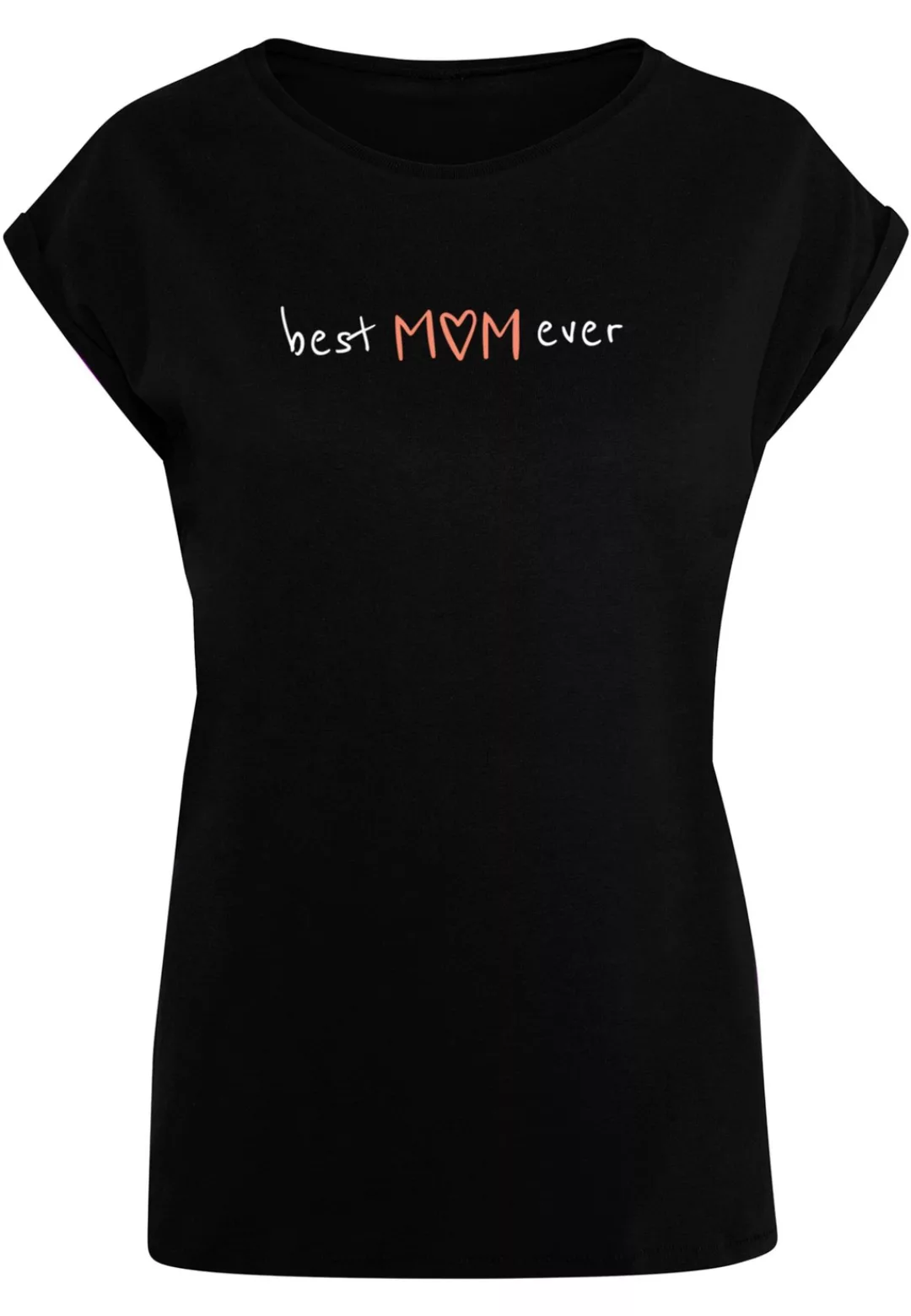 Merchcode T-Shirt "Merchcode Damen Ladies Mothers Day - Best mom ever T-Shi günstig online kaufen