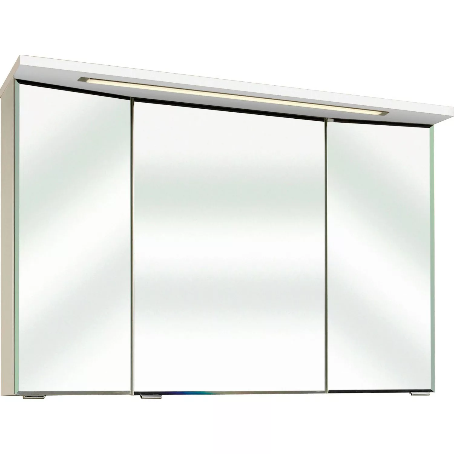 Pelipal Spiegelschrank Trentino Weiß Glänzend 105 cm mit Softclose Türen günstig online kaufen