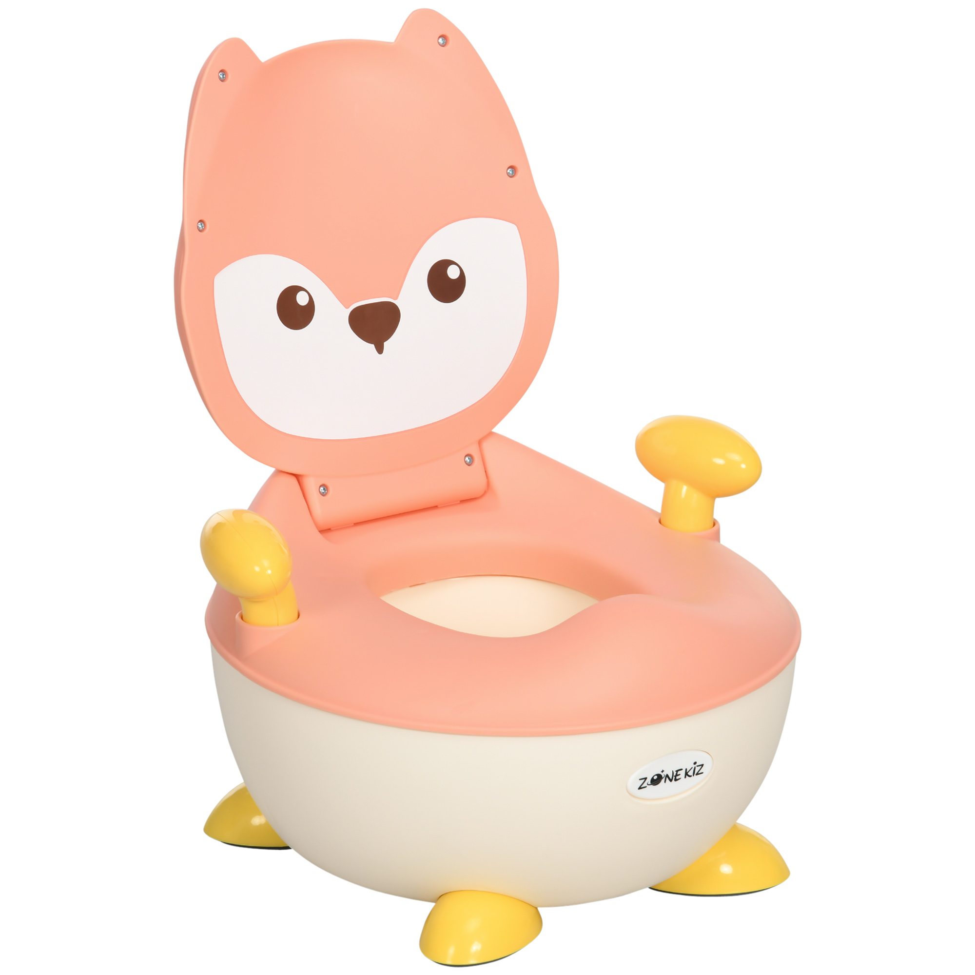 ZONEKIZ Kinder Töpfchen Kindertoilette im Fuchs-Design, Babytöpfchen mit Gr günstig online kaufen