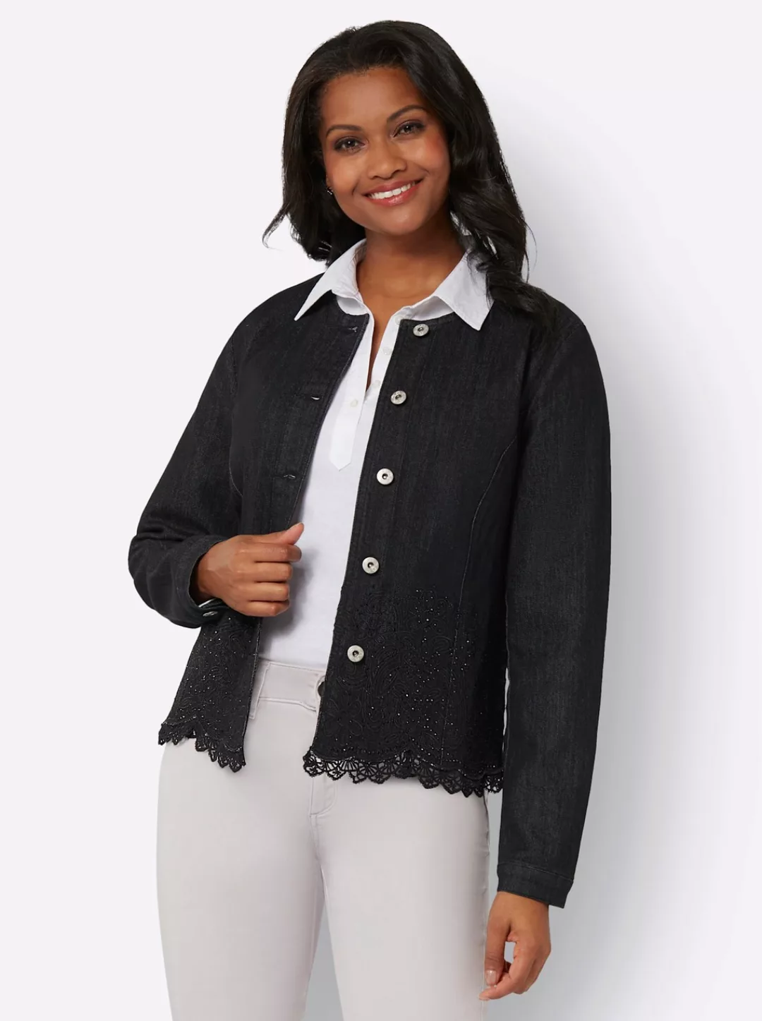 Lady Jeansblazer "Jeans-Blazer" günstig online kaufen