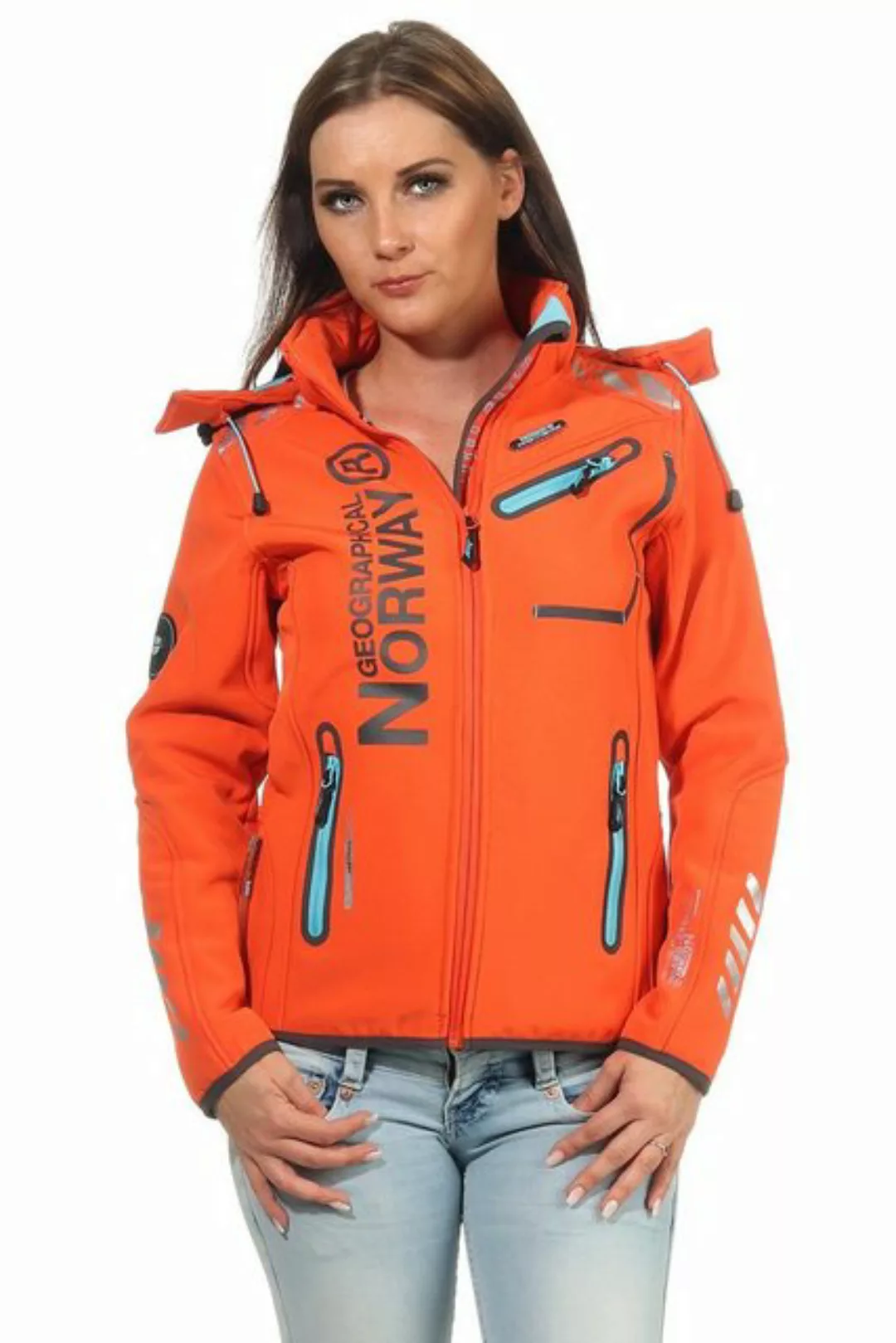 Geographical Norway Softshelljacke Damen Softshell Windbreaker Regen Outdoo günstig online kaufen