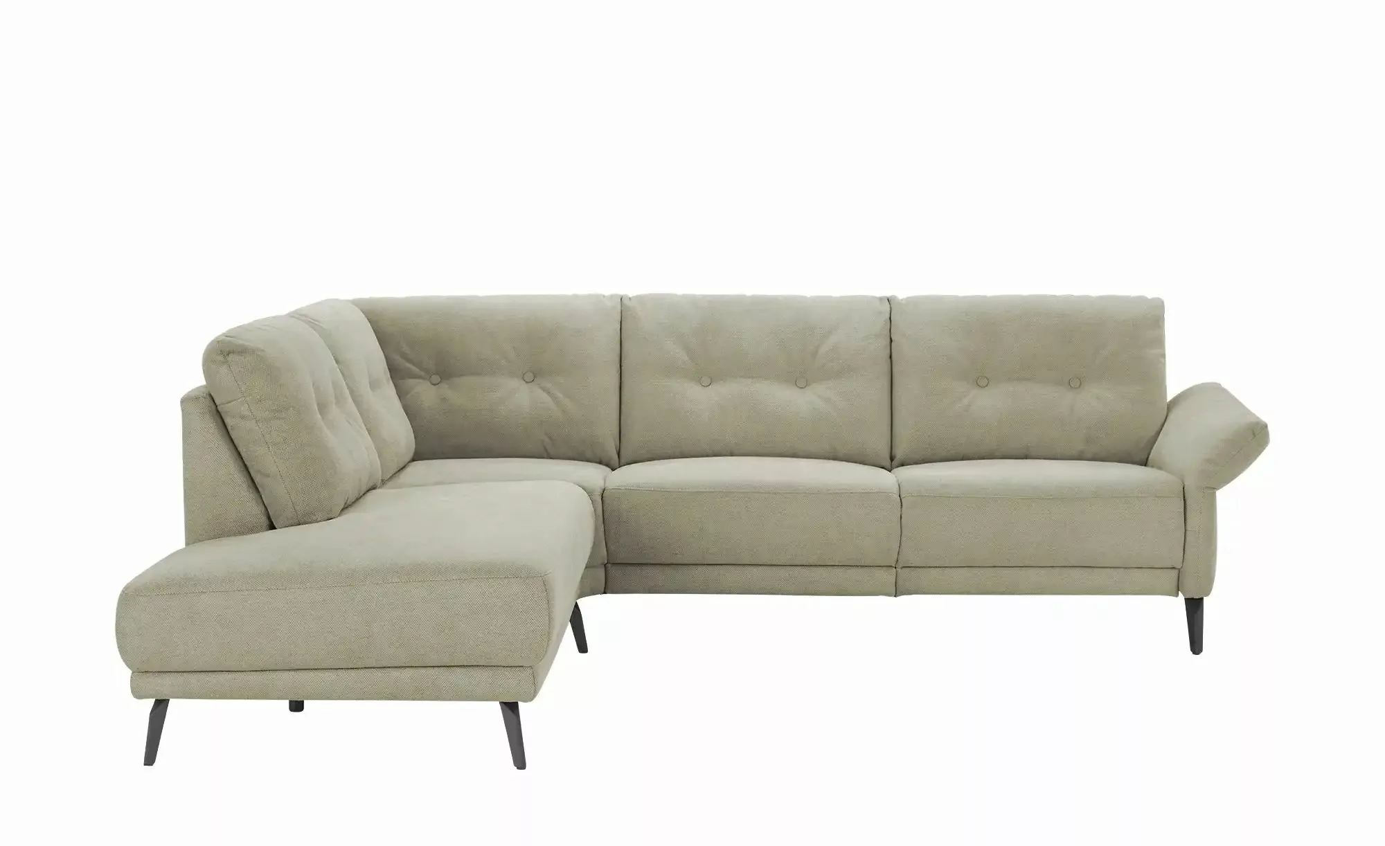 Jette Home Ecksofa   Scope  ¦ grün ¦ Maße (cm): B: 258 H: 88 T: 221.0 Polst günstig online kaufen