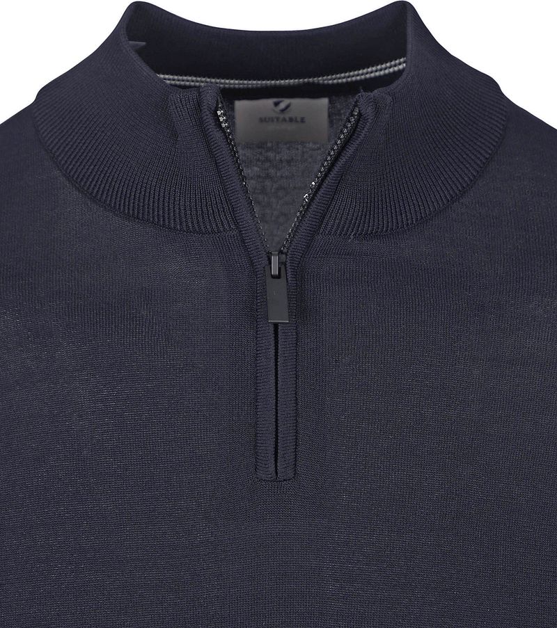 Suitable Race Half Zip Pullover Navy - Größe M günstig online kaufen