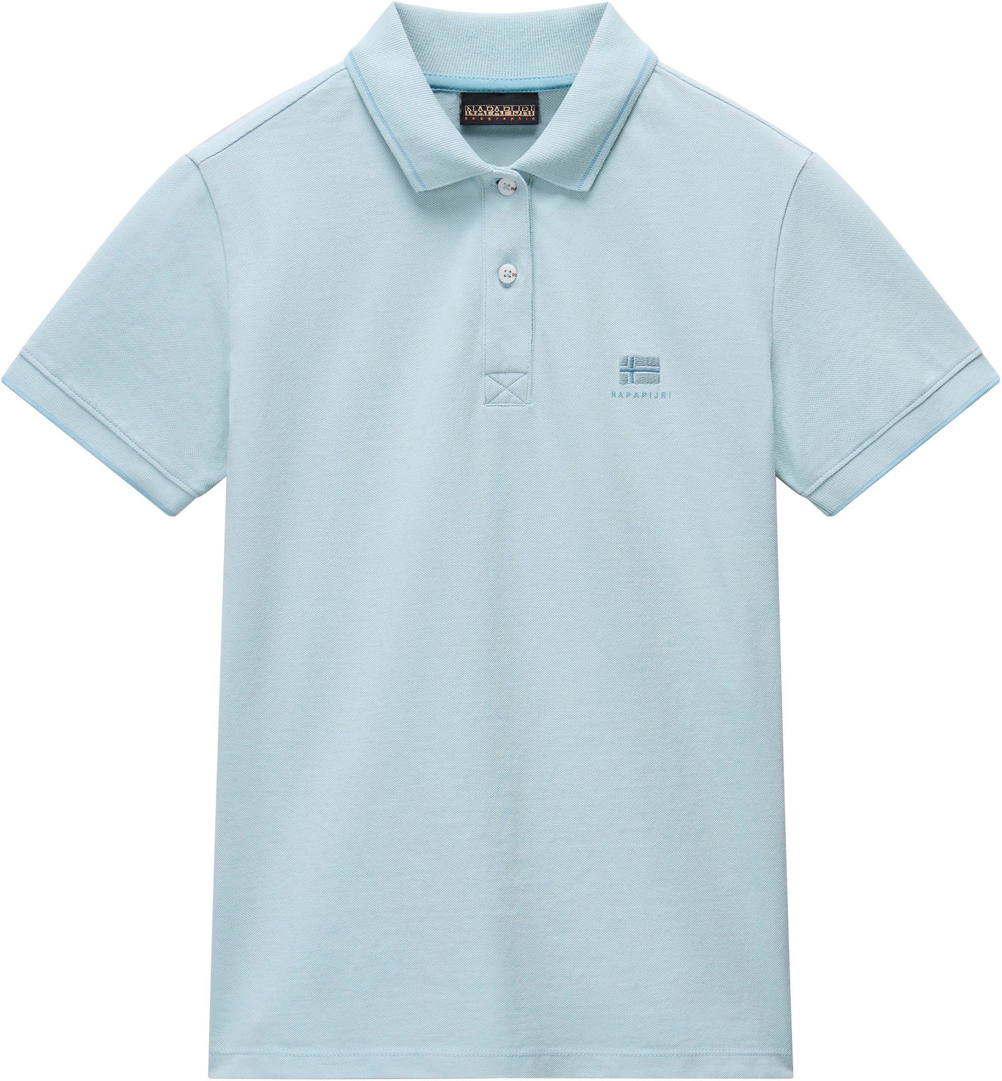 Napapijri Poloshirt Mit Rundhalsausschnitt günstig online kaufen