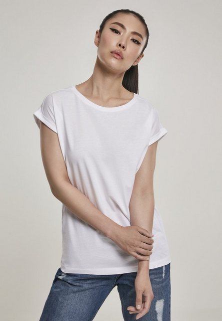 URBAN CLASSICS Kurzarmshirt Urban Classics Damen Ladies Organic Extended Sh günstig online kaufen