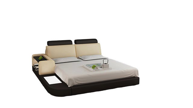 Xlmoebel Bett Hotel Doppelbett mit Wasserbett und LED-Beleuchtung, komplett günstig online kaufen