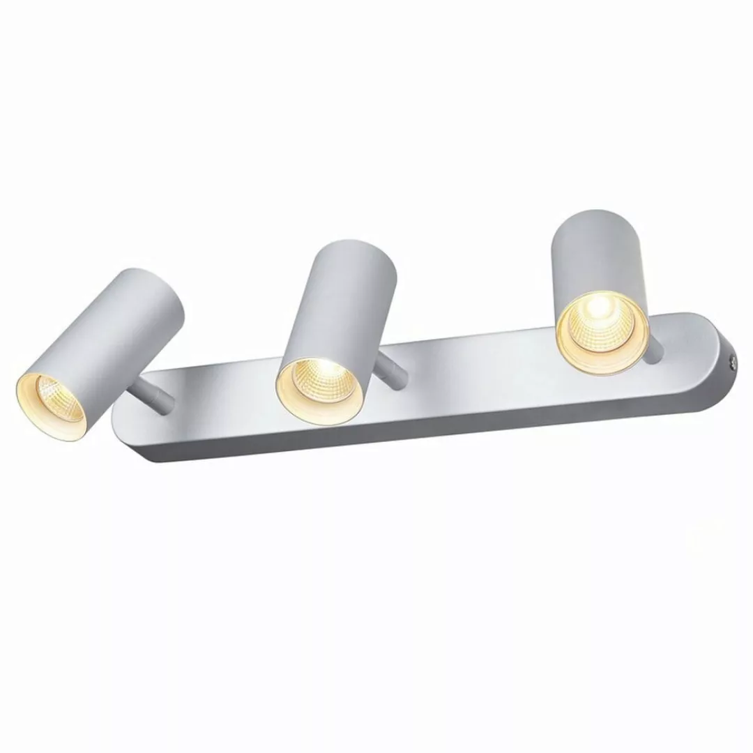 LED Deckenleuchte Noblo  3x8W 2700K 3x600lm in Grau 3-flammig günstig online kaufen