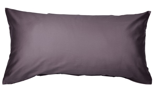 Janine Janine Mako-Satin Bettwäsche Colors 31001 holunder Größe:  40x80 cm günstig online kaufen
