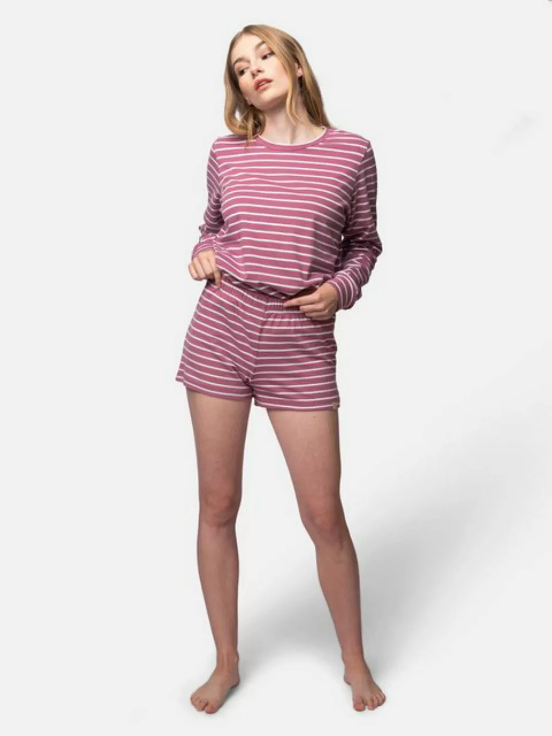 greenjama Pyjamashorts mit Streifen, Bio Baumwolle, GOTS-zertifiziert günstig online kaufen
