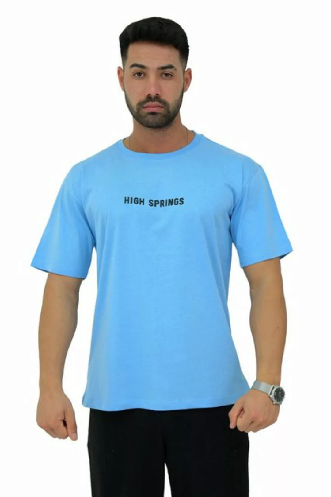 Megaman Jeans T-Shirt Megaman Jeans Herren Oversize T-Shirt günstig online kaufen
