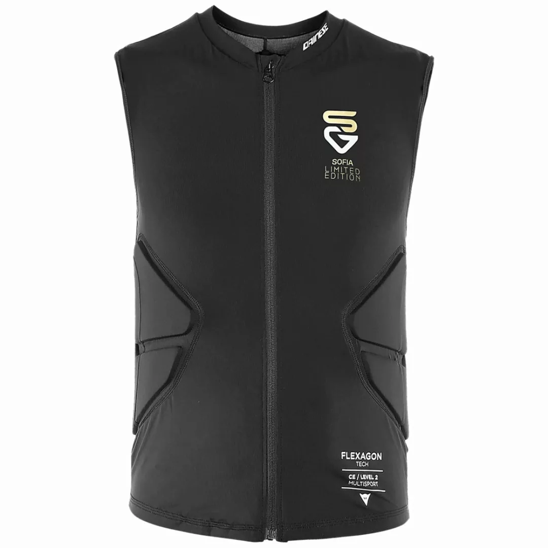 Dainese Flexagon Waistcoat Goggia Black/Gold günstig online kaufen