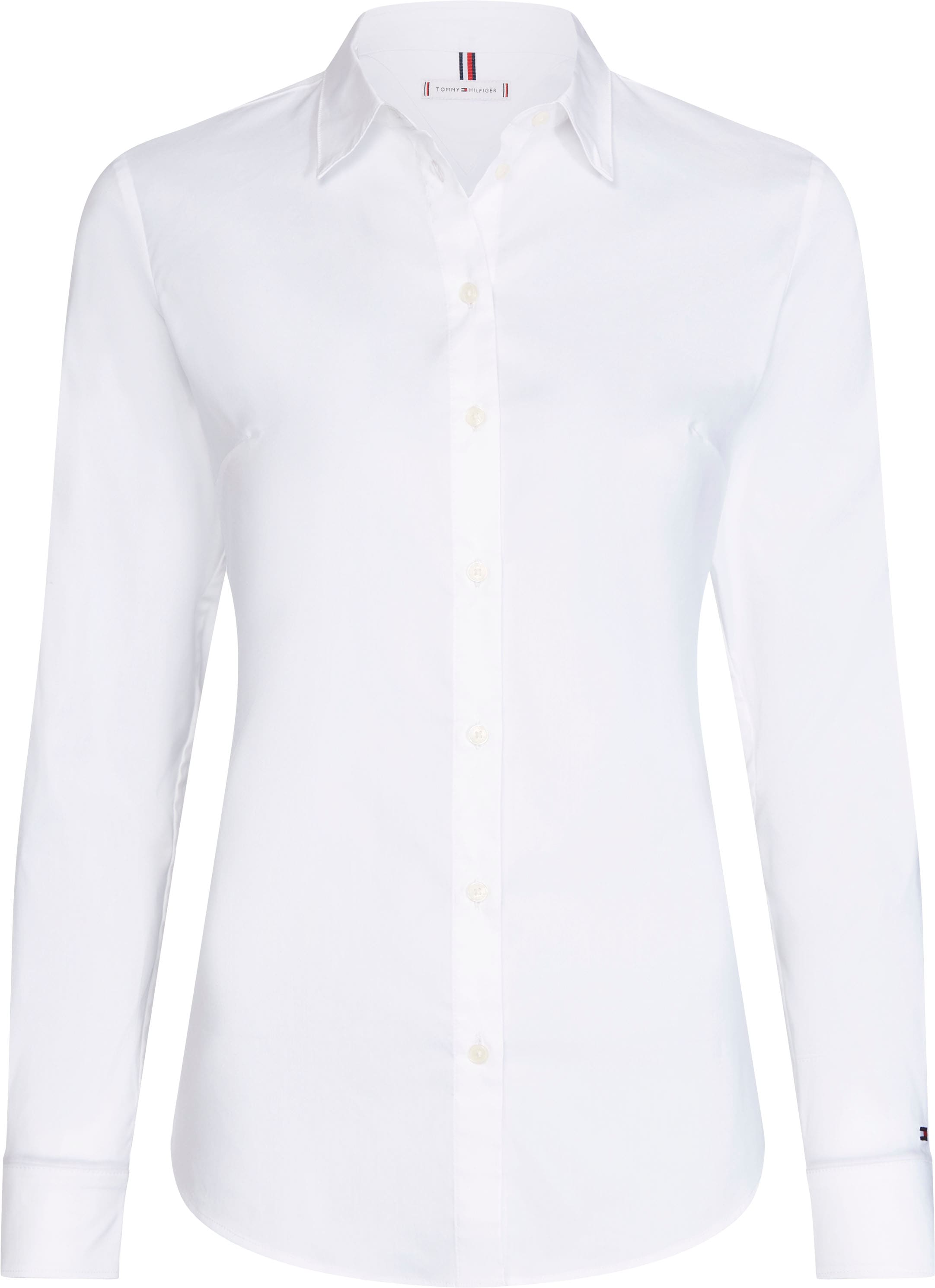 Tommy Hilfiger Hemdbluse "HERITAGE SLIM FIT SHIRT", mit Tommy Hilfiger Logo günstig online kaufen