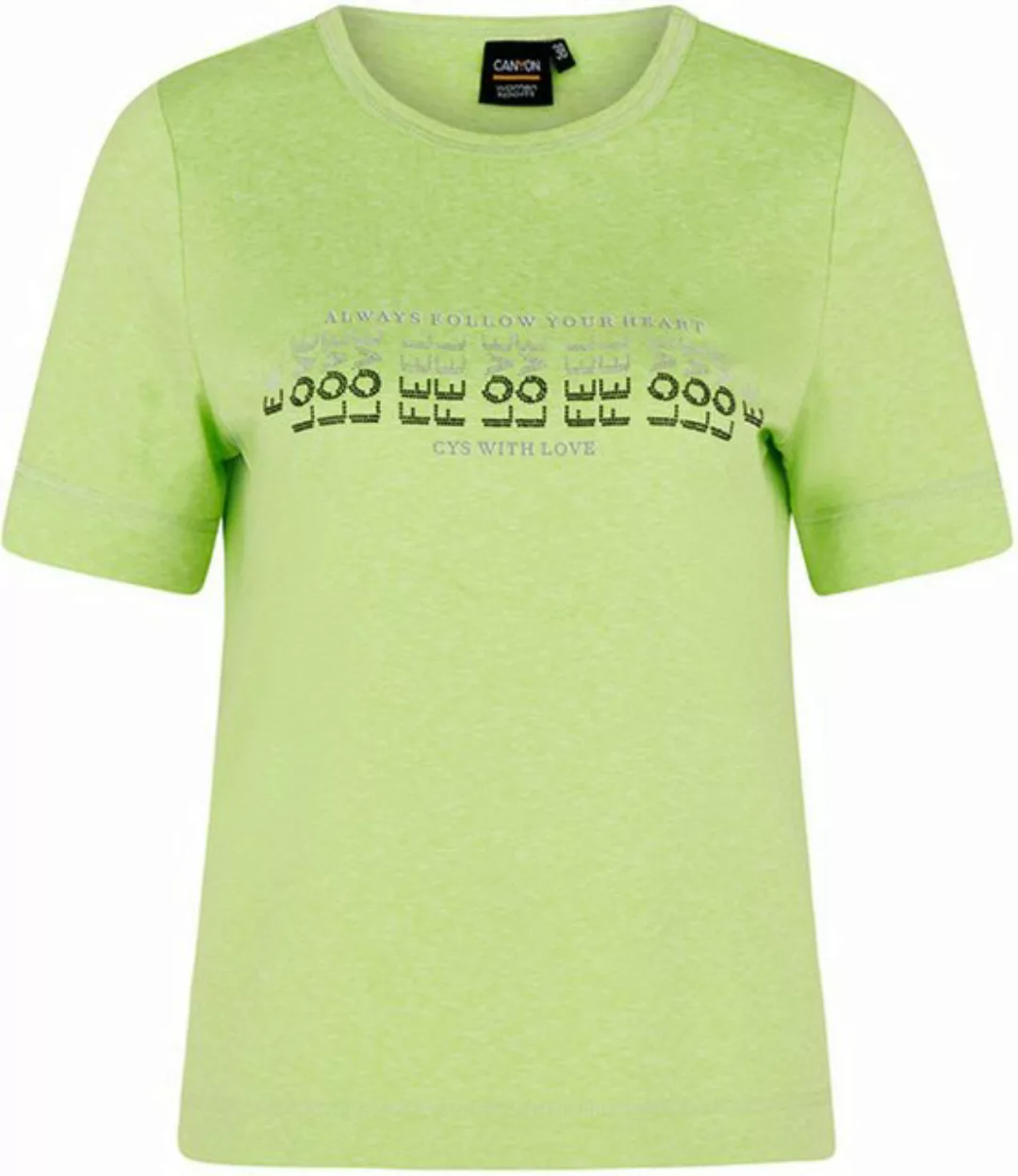 Canyon Kurzarmshirt T-Shirt 1/2 Arm LIME günstig online kaufen