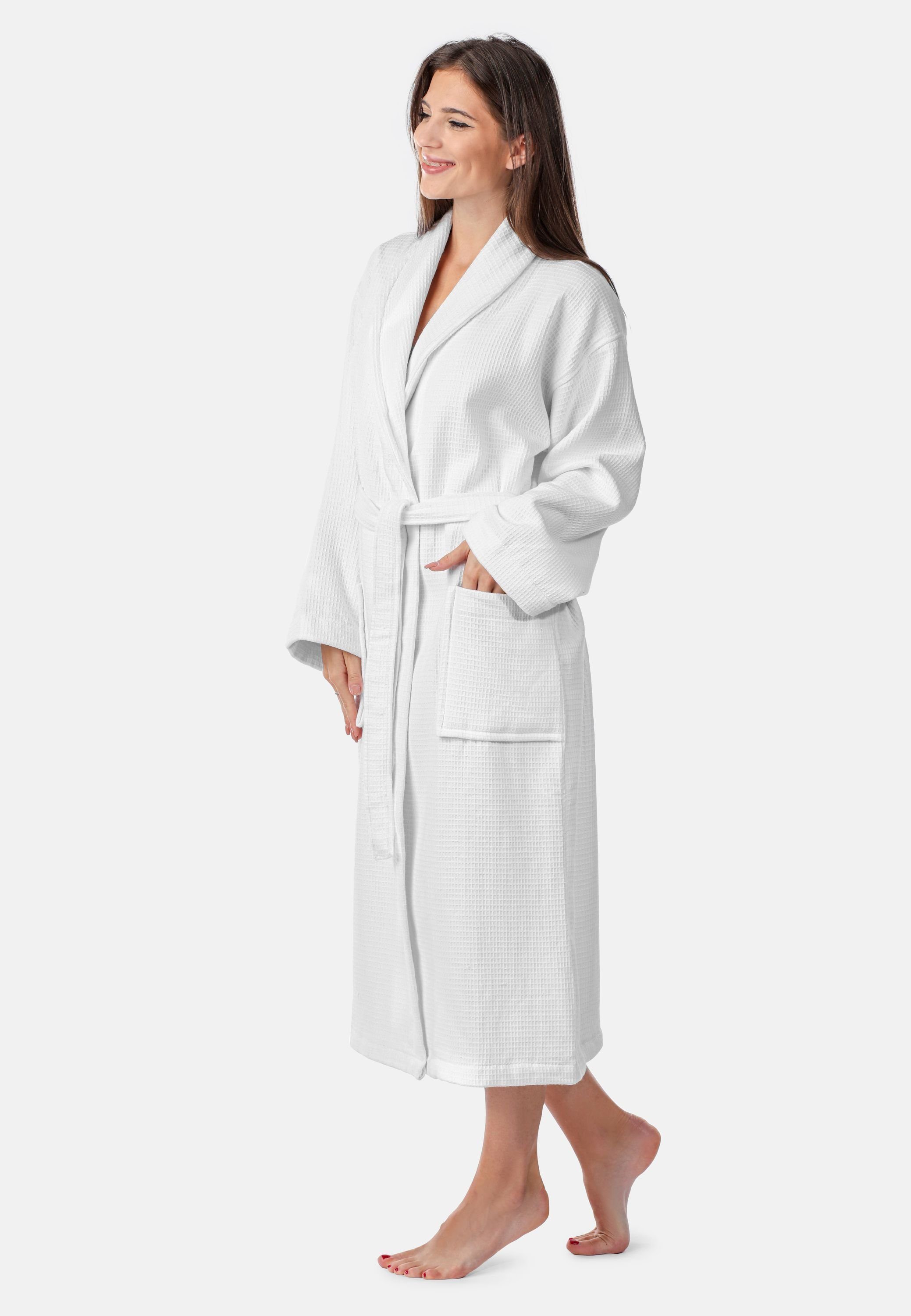 Ladeheid Bademantel Damen Waffelpiqué Bademantel - günstig online kaufen