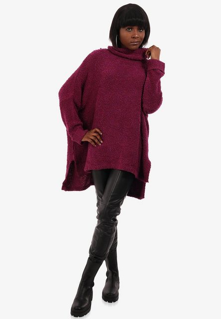 YC Fashion & Style Longpullover Oversized Pullover mit Rollkragen One Size günstig online kaufen