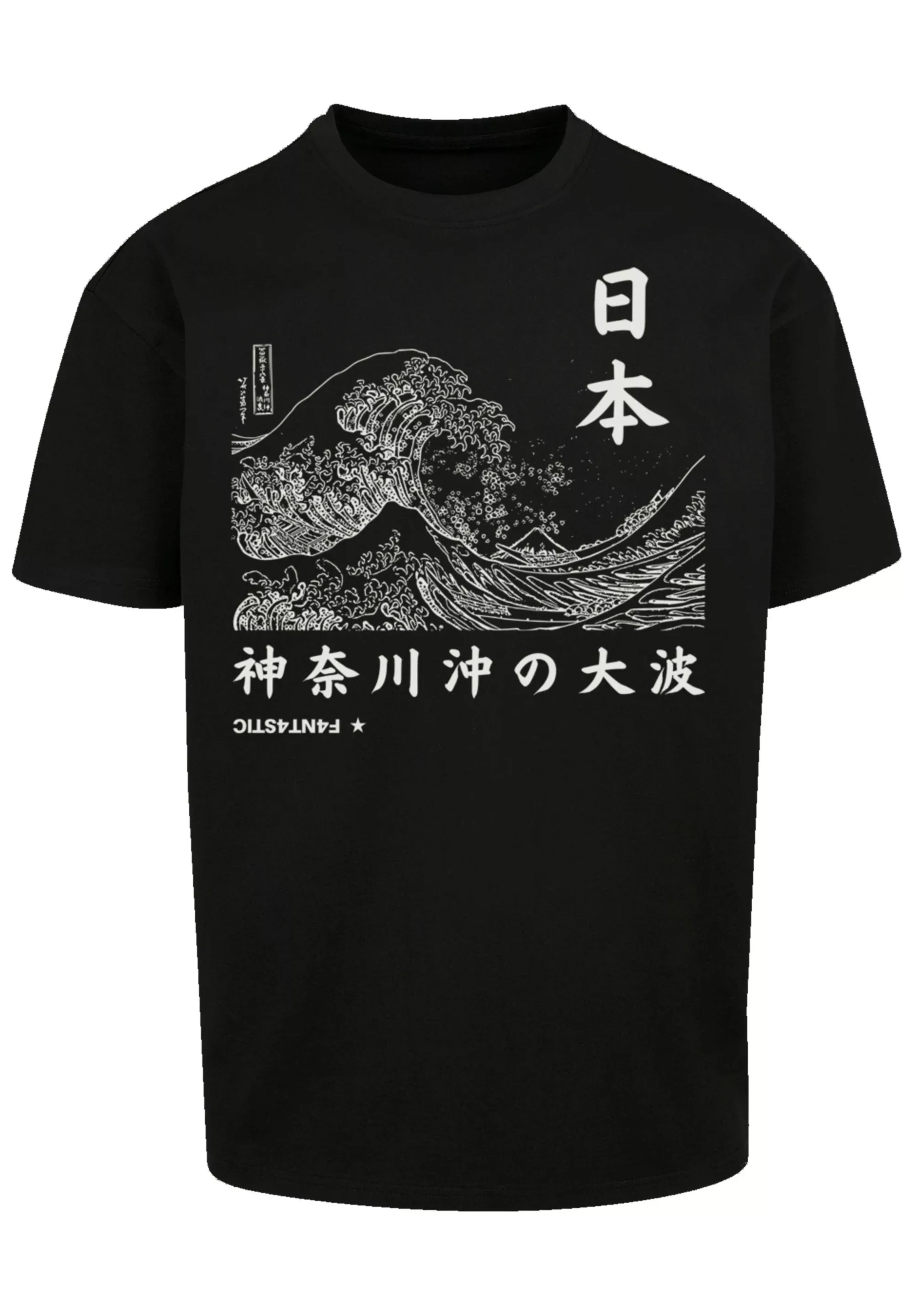 F4NT4STIC T-Shirt "Kanagawa Welle Japan", Print günstig online kaufen