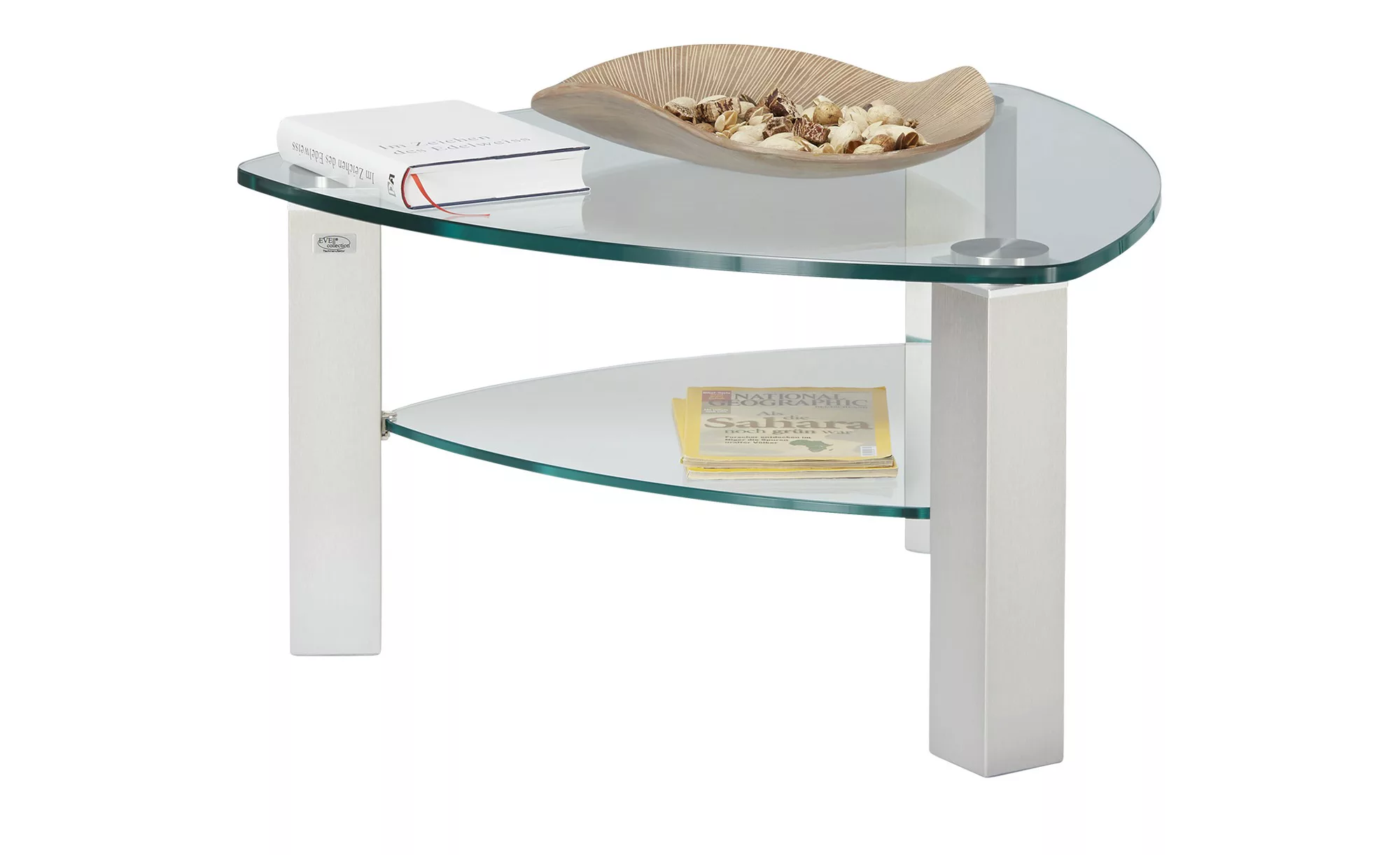 Couchtisch  Rimini ¦ transparent/klar ¦ Maße (cm): B: 80 H: 42,5 Tische > C günstig online kaufen