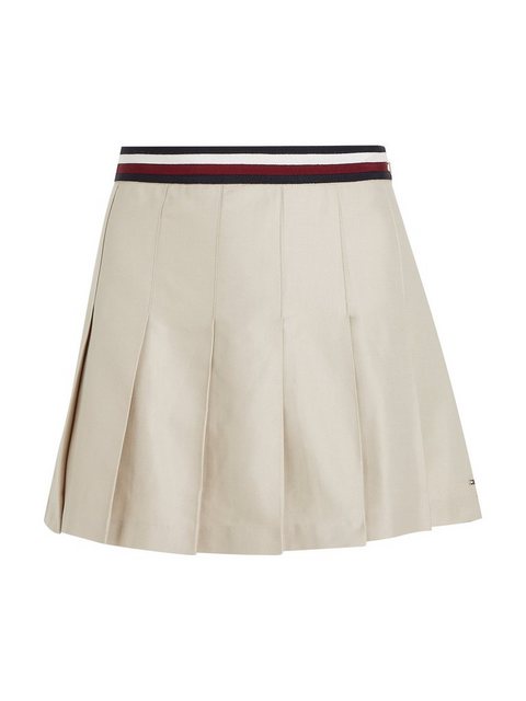 Tommy Hilfiger Minirock GLOBAL STP PLEATED SHORT SKIRT günstig online kaufen