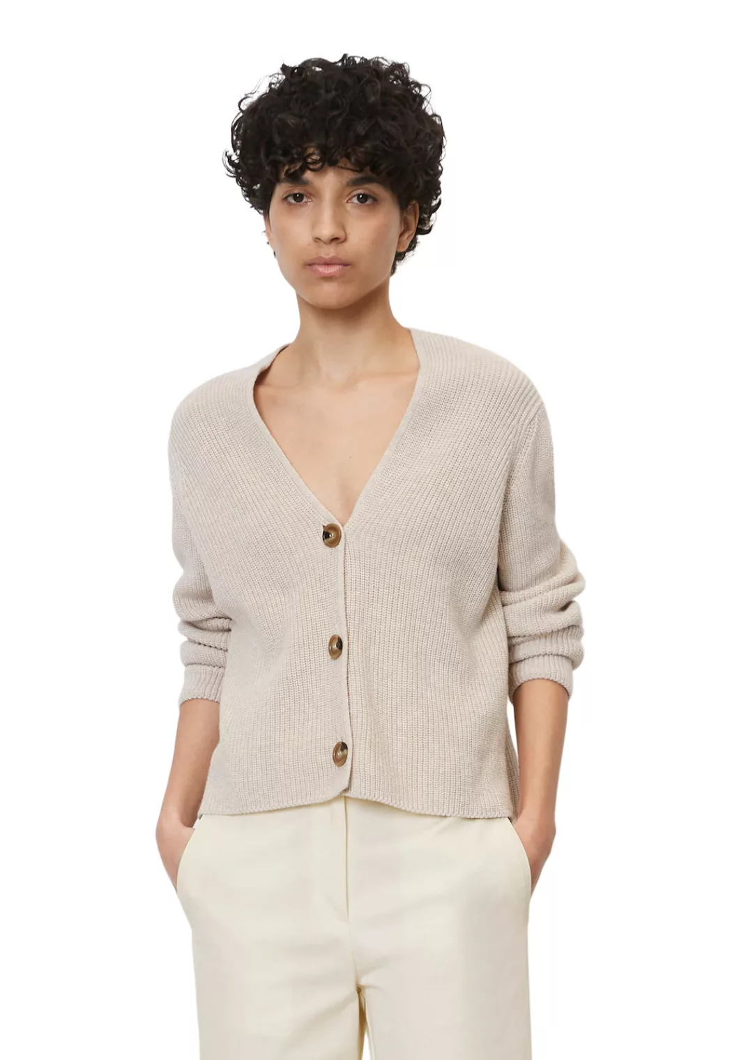 Marc OPolo Cardigan "aus Heavy-Weight-Organic-Cotton" günstig online kaufen