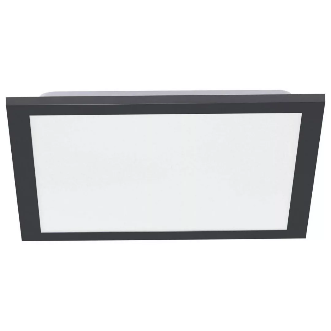 Just Light LED-Deckenpanel FLAT 14754-18 weiß schwarz Metall Kunststoff B/H günstig online kaufen