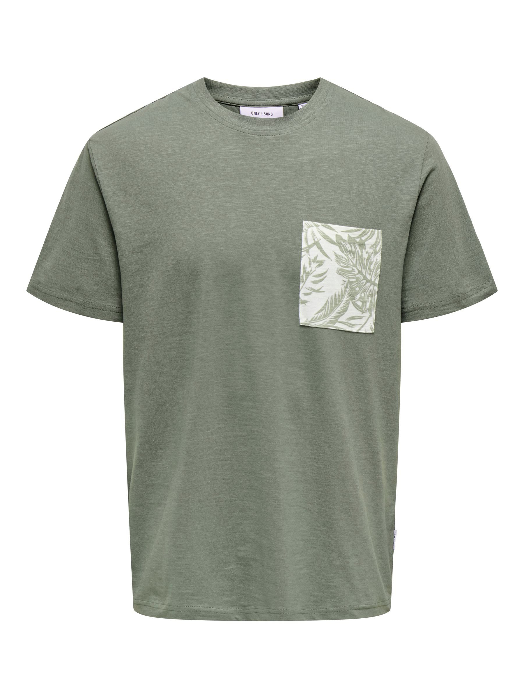 ONLY & SONS Rundhalsshirt ONSPERRY LIFE günstig online kaufen