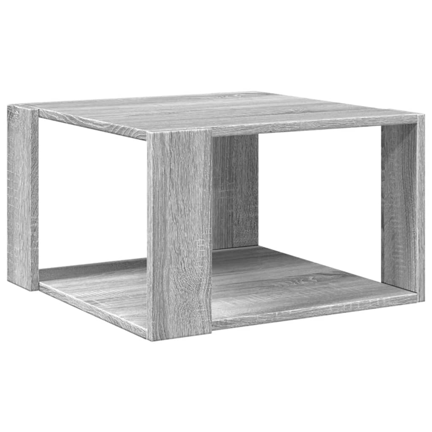 vidaXL Couchtisch Grau Sonoma-Eiche 51,5x51,5x30 cm Holzwerkstoff günstig online kaufen