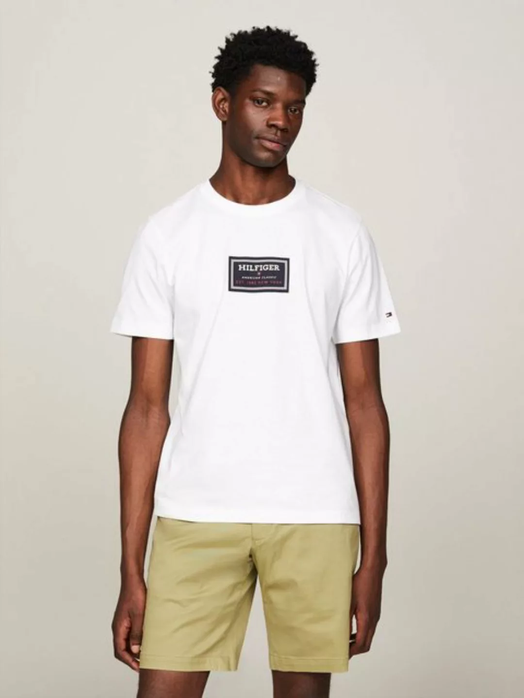 Tommy Hilfiger T-Shirt LABEL HD PRINT TEE günstig online kaufen