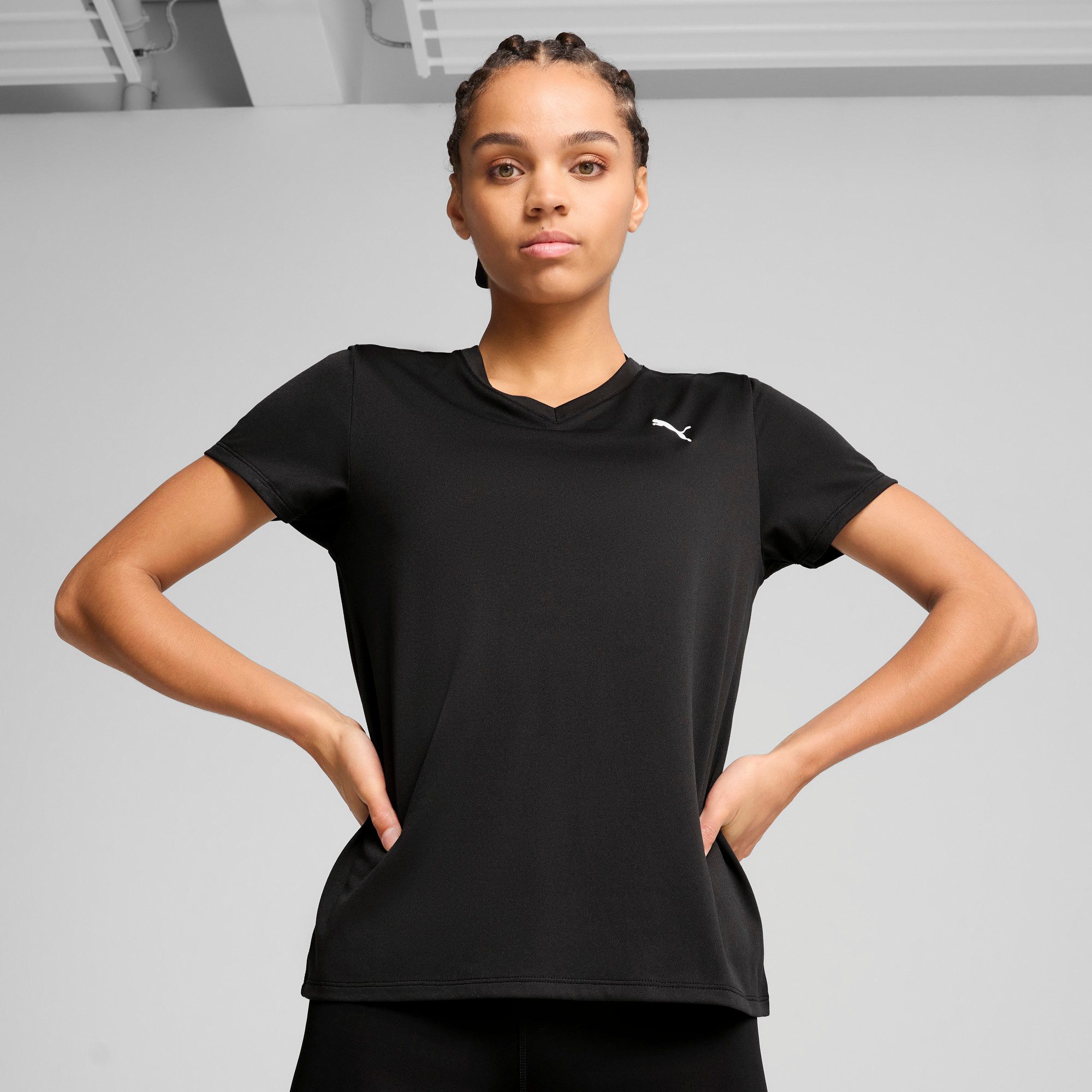 PUMA Trainingsshirt W TAD ESSENTIAL VNECK günstig online kaufen