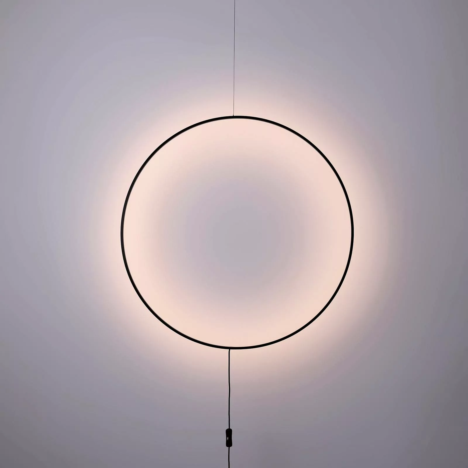 LED-Wandleuchte Shadow, kreisförmig, Ø 61 cm günstig online kaufen