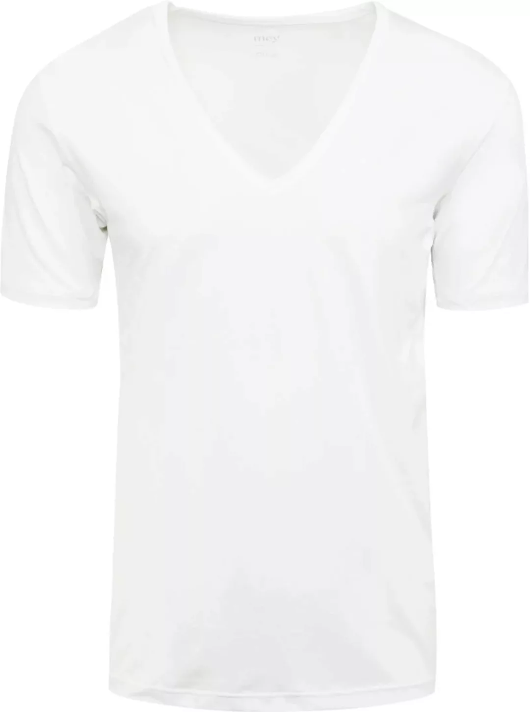 Mey Dry Cotton V-Ausschnitt T-Shirt Weiß - Größe L günstig online kaufen