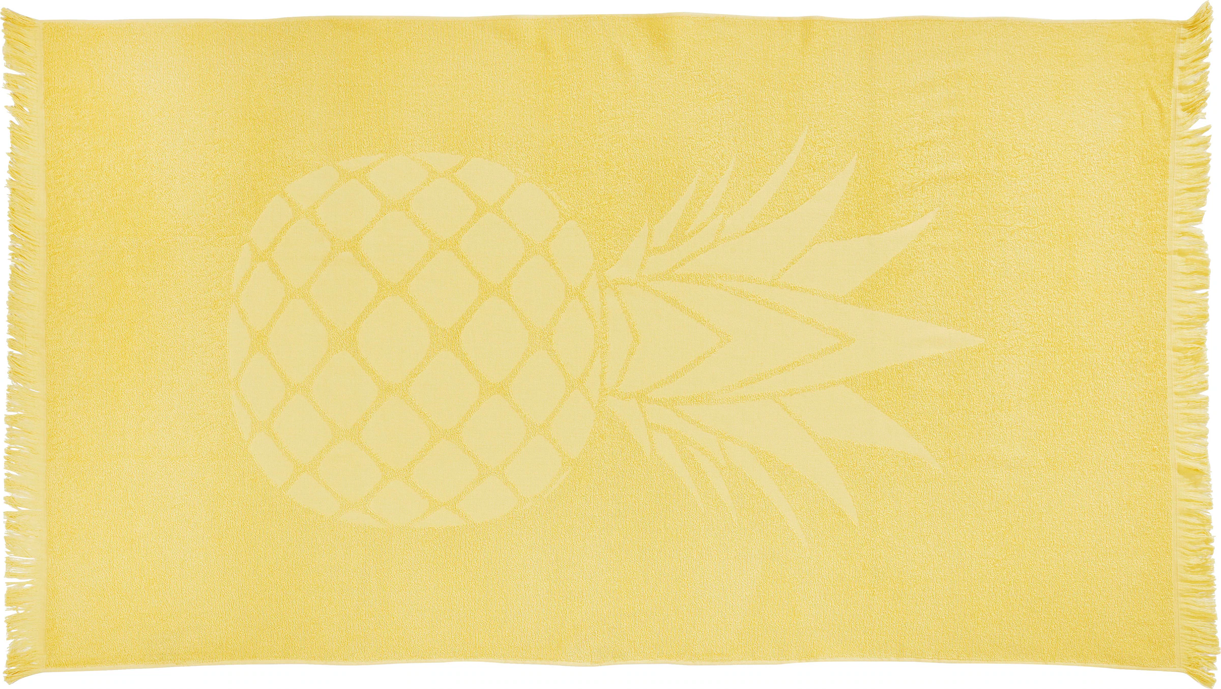 done.® Hamamtücher »Pineapple«, (1 St., Hamamtuch 90 x 160 cm), saugfähige günstig online kaufen