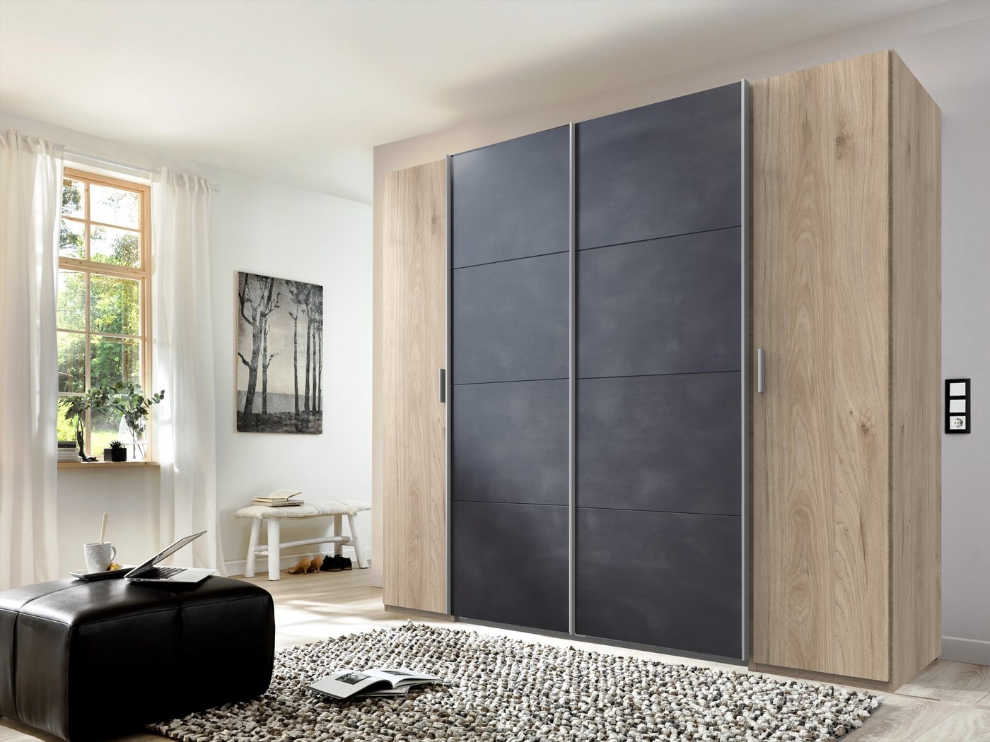 freiraum Dreh-/Schwebetürenschrank 227 x 210 cm (B/H) (BxH: 227x210 cm) günstig online kaufen