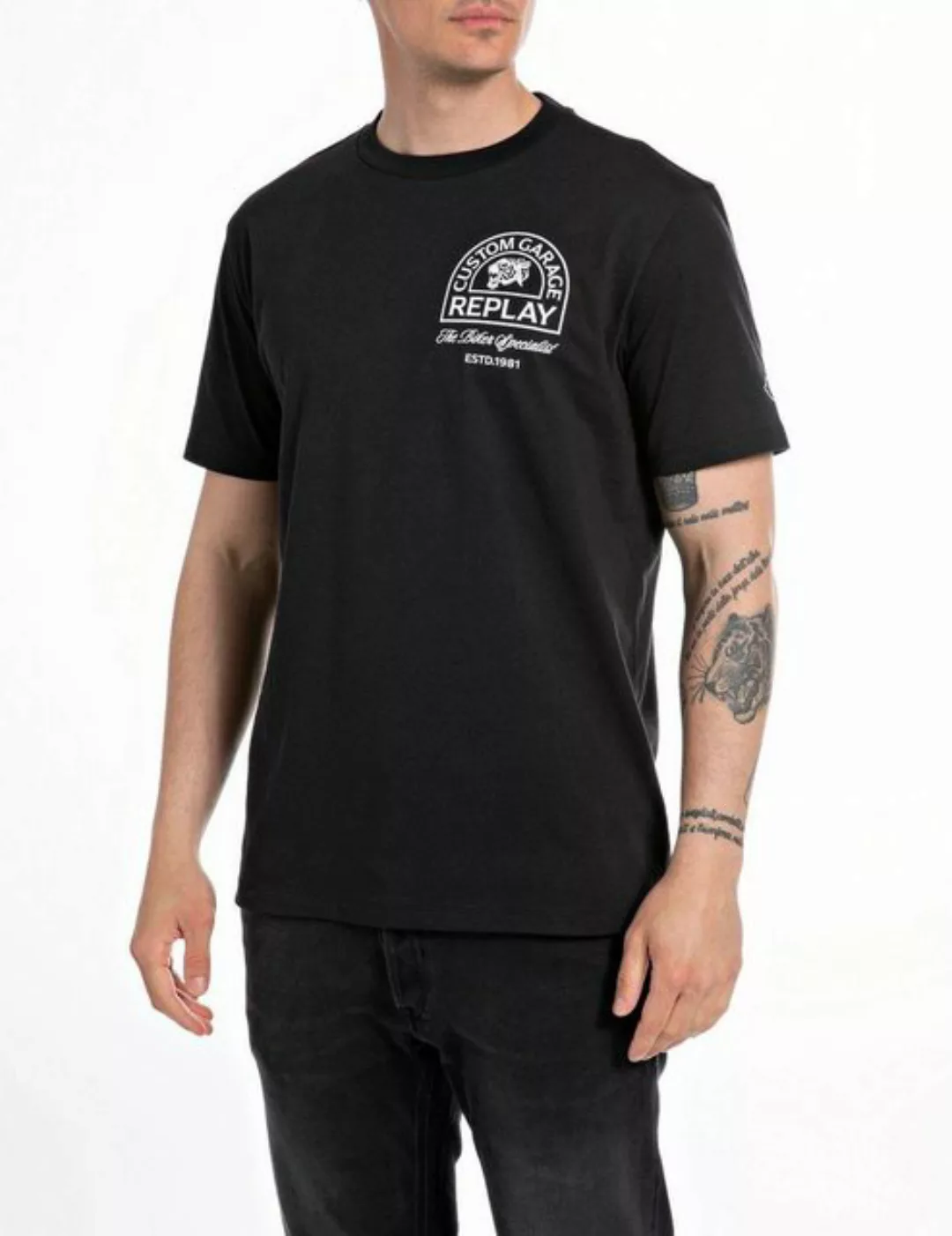 Replay T-Shirt BASIC JERSEY 30/1 günstig online kaufen