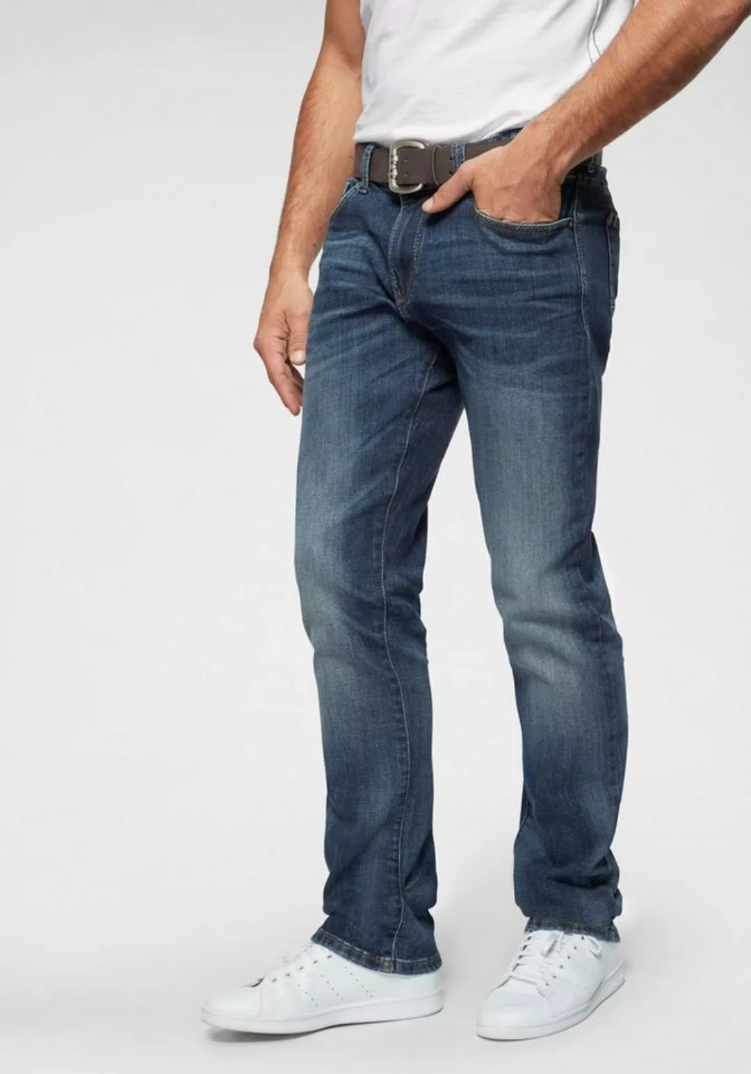 camel active Regular-fit-Jeans HOUSTON im klassischen 5-Pocket-Stil günstig online kaufen