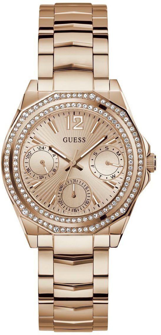 Guess Multifunktionsuhr RITZY GW0685L3, Armbanduhr, Quarzuhr, günstig online kaufen