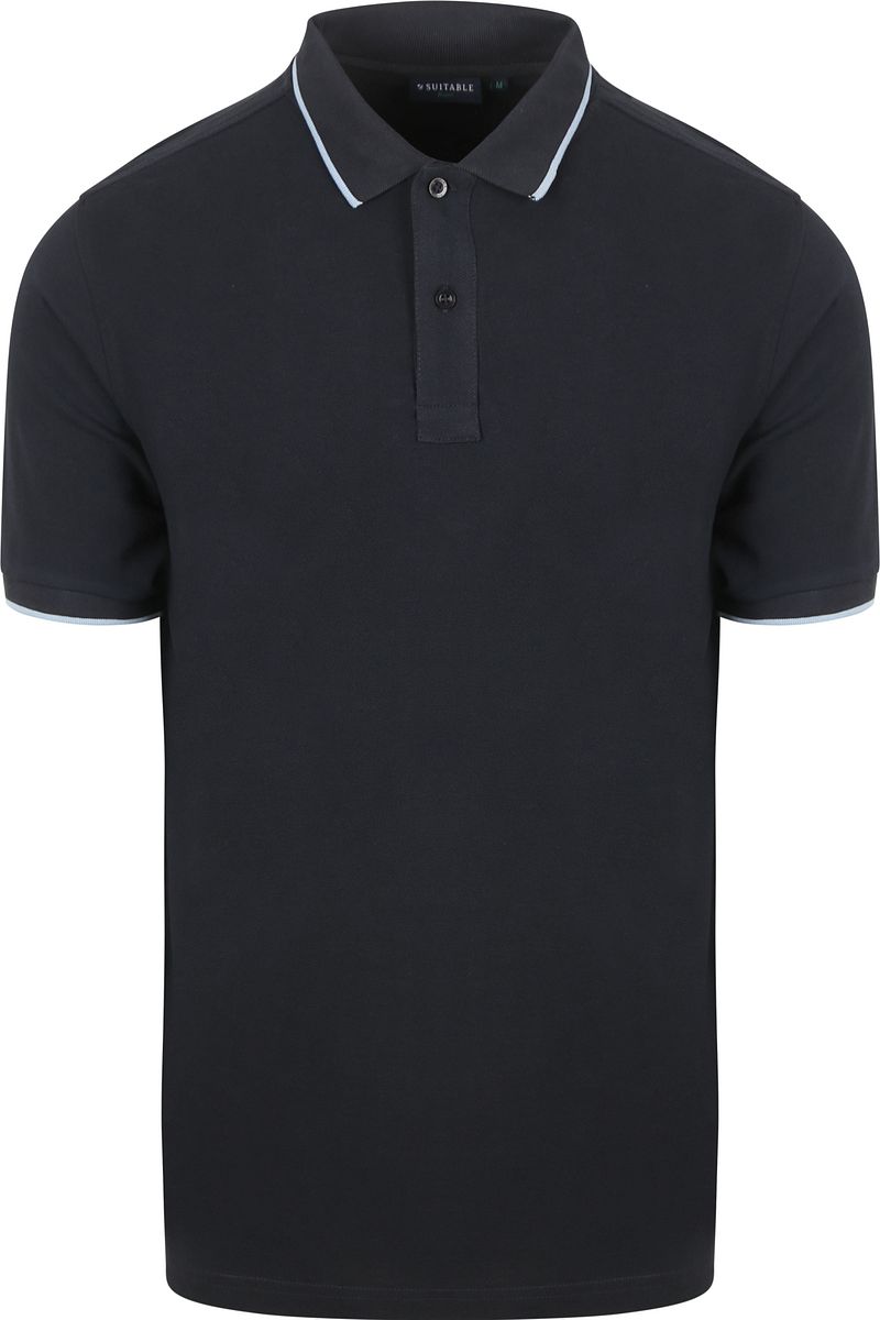 Suitable Respect Poloshirt Tip Ferry Navy   - Größe XL günstig online kaufen