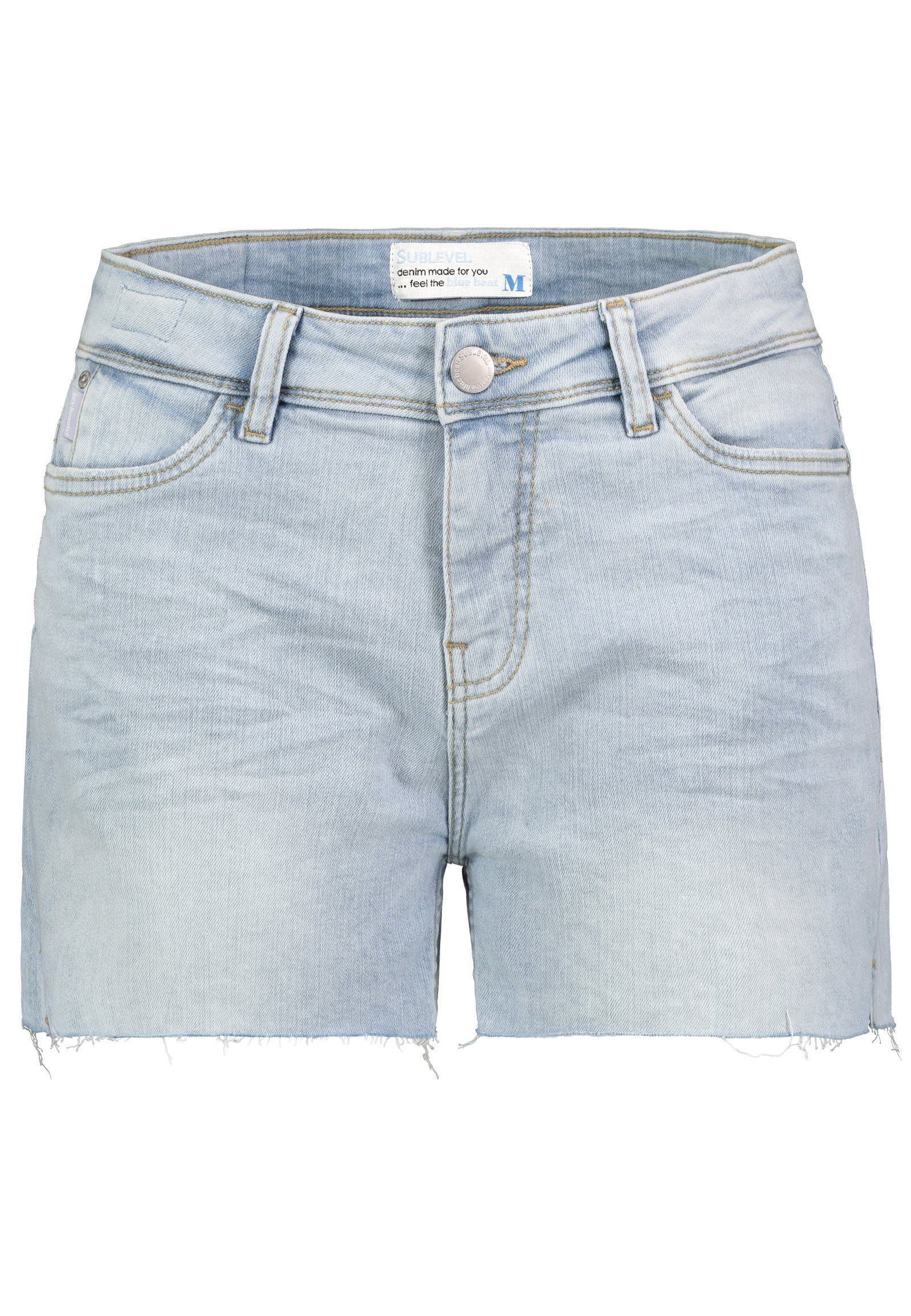 SUBLEVEL Bermudas Damen Jeans Shorts Bermuda günstig online kaufen