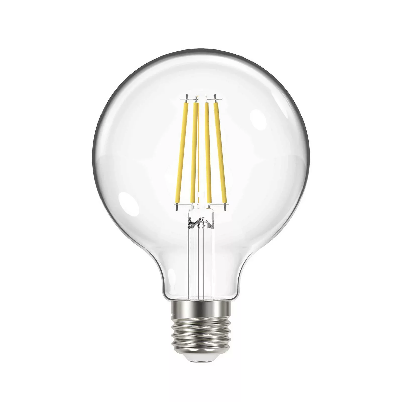 LED-Leuchtmittel Filament, E27, G95, 3,8W, 3000K, 806lm, 3er günstig online kaufen