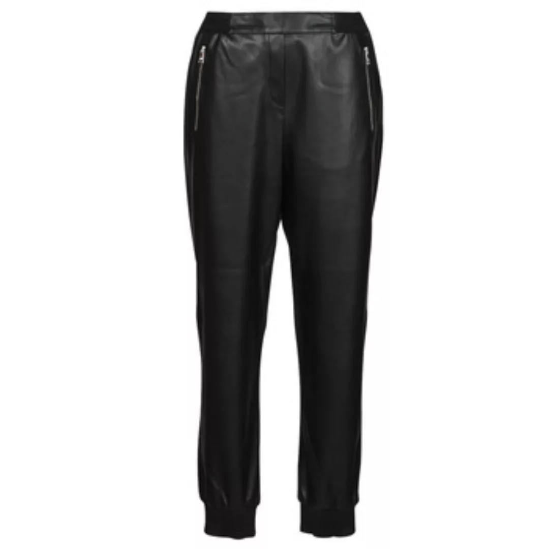 Karl Lagerfeld  5-Pocket-Hosen FAUXLEATHERJOGGERS günstig online kaufen